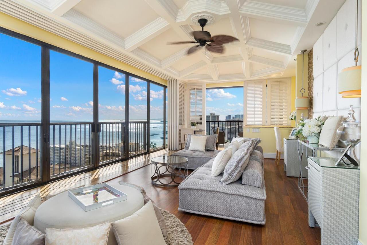 Oceanview Penthouse Suite Honolulu Exteriör bild