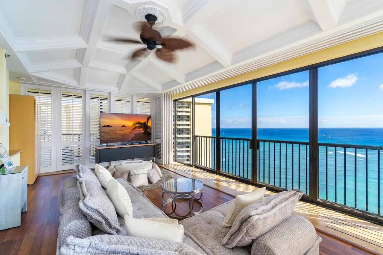 Oceanview Penthouse Suite Honolulu Exteriör bild