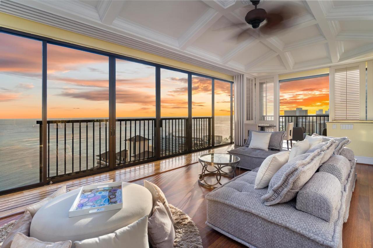 Oceanview Penthouse Suite Honolulu Exteriör bild